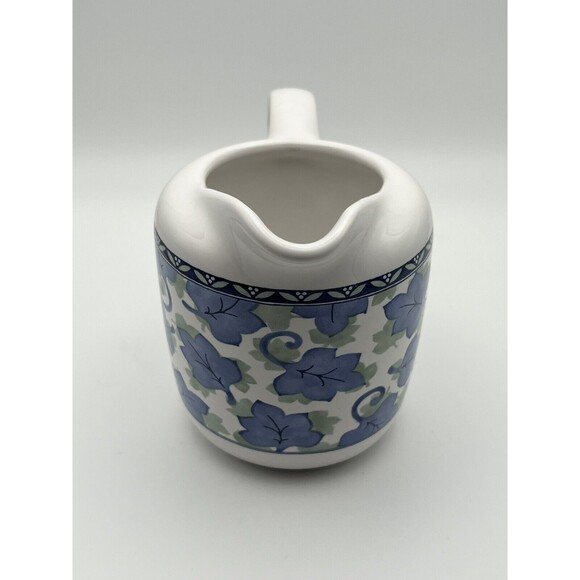 Pfaltzgraff Blue Isle 14 oz Creamer 10 oz Sugar Bowl Lid Set 1997 NEW IN BOX - Picture 6 of 12